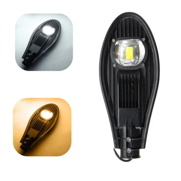 Đèn Đường Led 50W - Kiểu Chiếc lá S431 - Ảnh 2