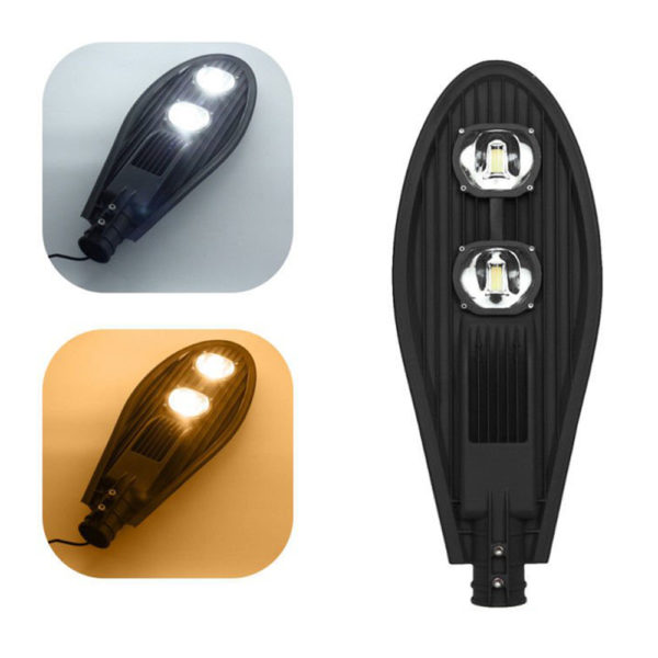 Đèn Đường Led 100W - Kiểu Chiếc lá S342 - Ảnh 2